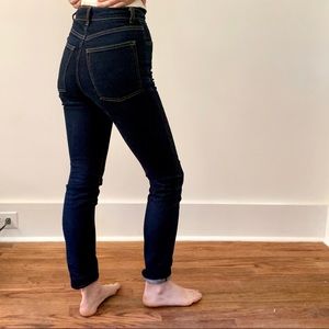 imogene + willie high rise elizabeth indigo rinse